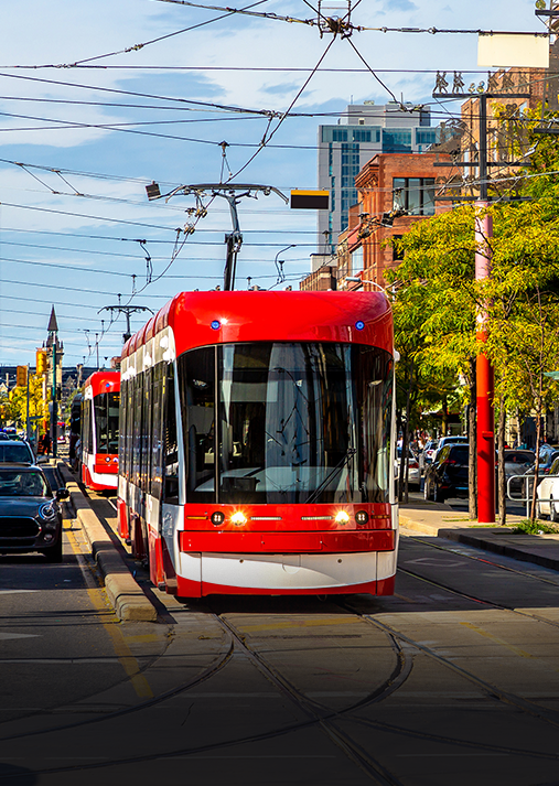 Le réseau de transport actif