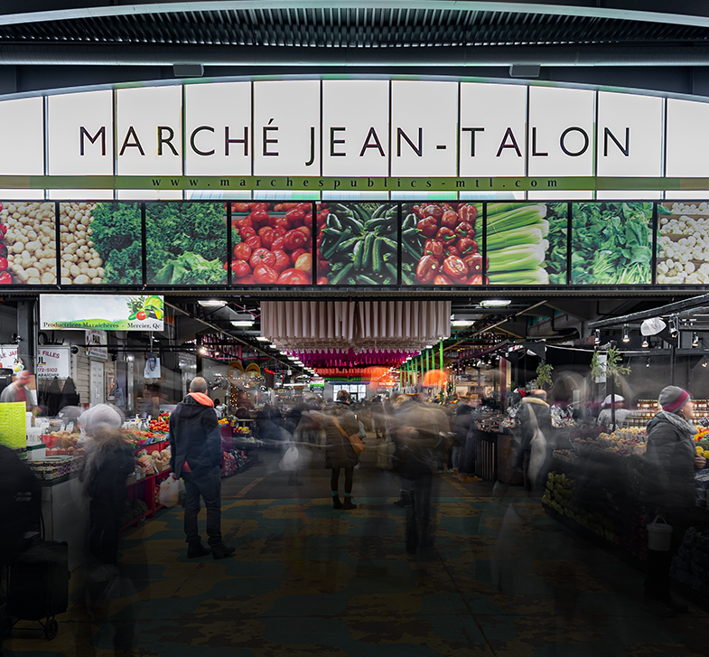 Les marchés d’alimentation locaux